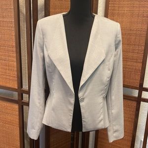 NWT WHBM Herringbone Suiting Blazer - SZ 6